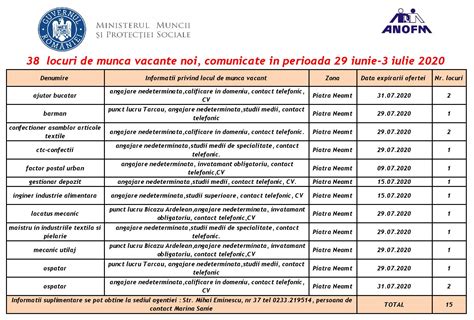 locuri de munca piatra neamt sofer|Locuri de munca Piatra Neamt